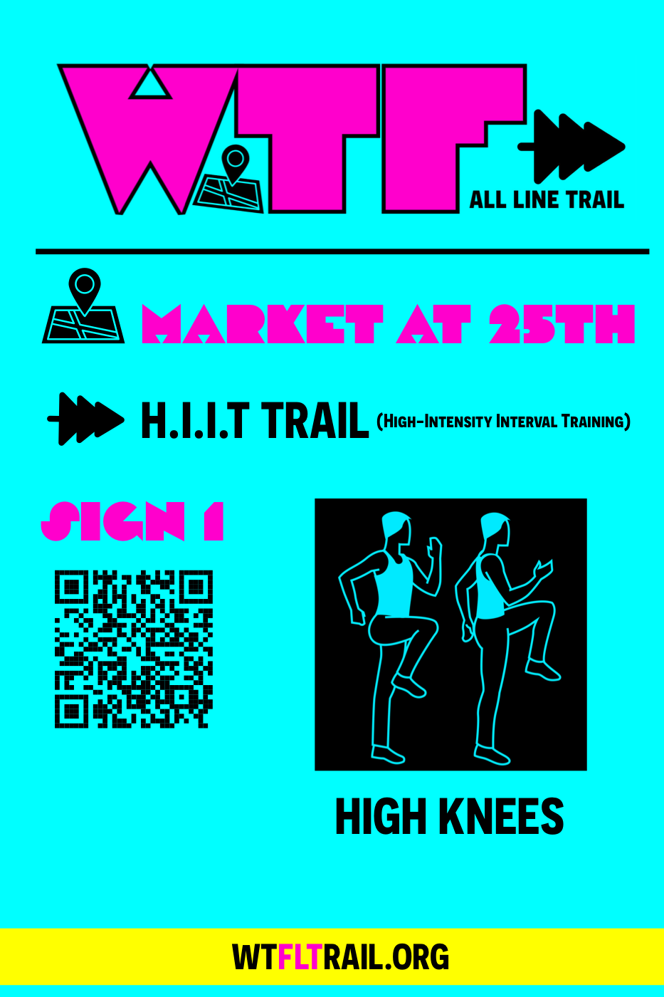 Sign 1 High Knees graphic